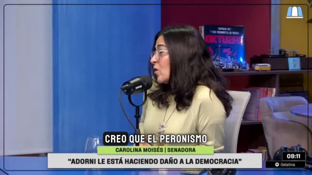 Carolina Moisés: «El que diga que hay que liberar a Cristina para que sea candidata está en&nbsp;Disney»